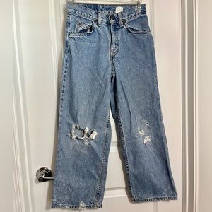 Vintage Levi’s 575 Mega Wide Leg Jeans 1997 Vintage Mom Jeans 26”